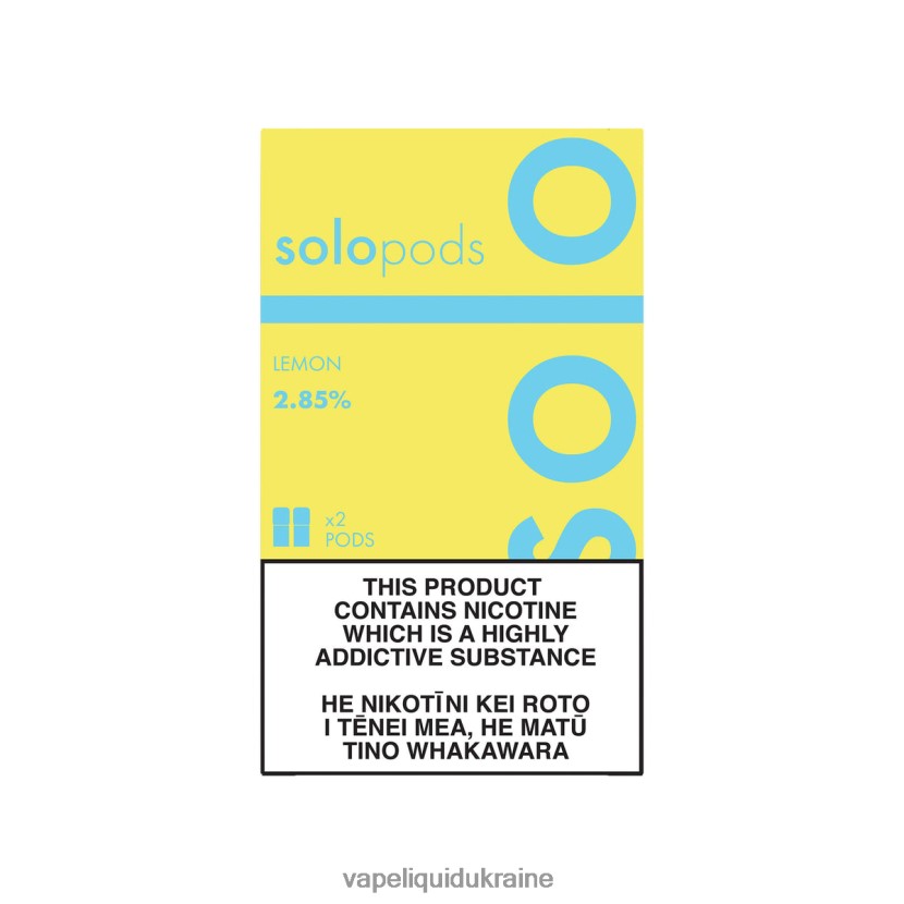 Pod System Vape - Solo Replacement Pod 2-Pack Lemon 44R8N655