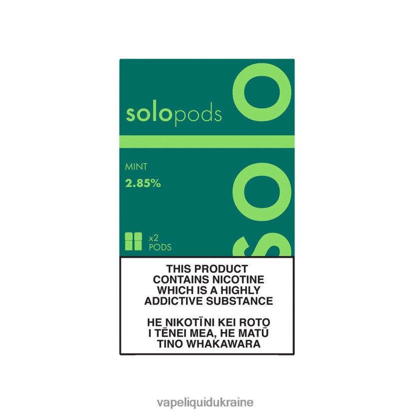 Vape Liquid Ukraine - Solo Replacement Pod 2-Pack Mint 44R8N652