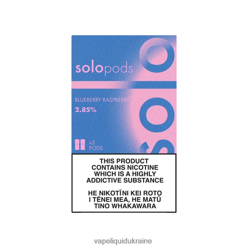 Vape Shop Київ - Solo Replacement Pod 2-Pack Blueberry Raspberry 44R8N653