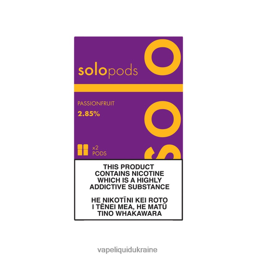 Vape Ukraine - Solo Replacement Pod 2-Pack Passionfruit 44R8N656