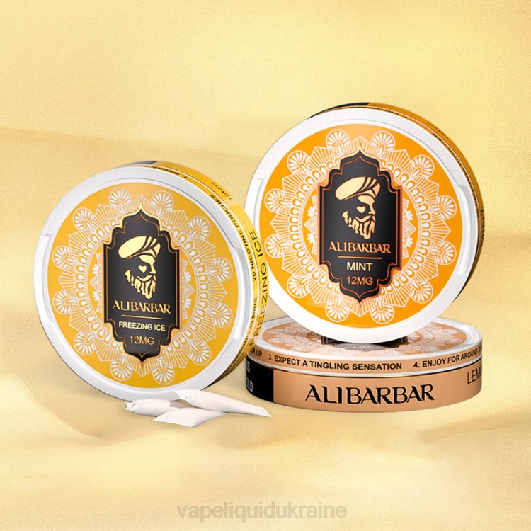 Vape Ukraine - Alibarbar Nicotine Pouches Cherry Ice F2VB81