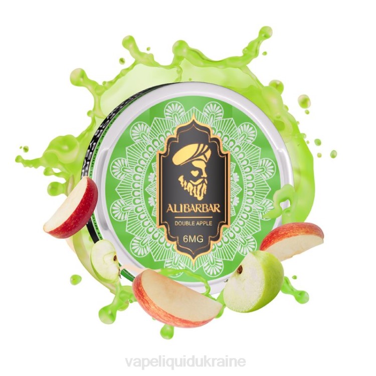 Vape Ukraine - Alibarbar Nicotine Pouches Double Apple F2VB96