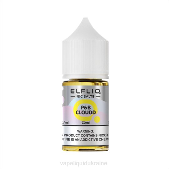 Vape Ukraine - ELFBAR ELFLIQ nic salt 30ml P&B CLOUDD 864621