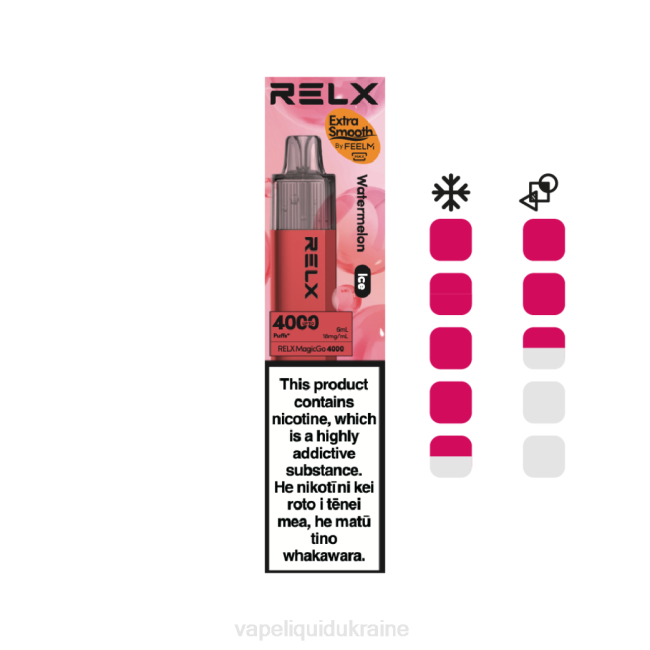 Vape Liquid Ukraine - RELX MagicGo 4000 Disposable Vape Watermelon (Ice) DX847