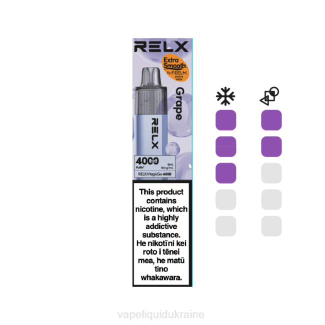 Vape Ukraine - RELX MagicGo 4000 Disposable Vape Grape DX846