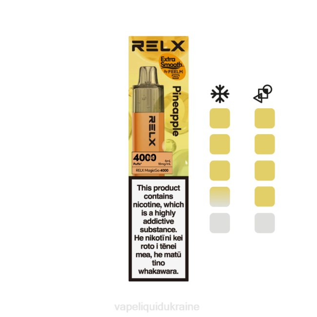 Vape Ukraine - RELX MagicGo 4000 Disposable Vape Pineapple DX841