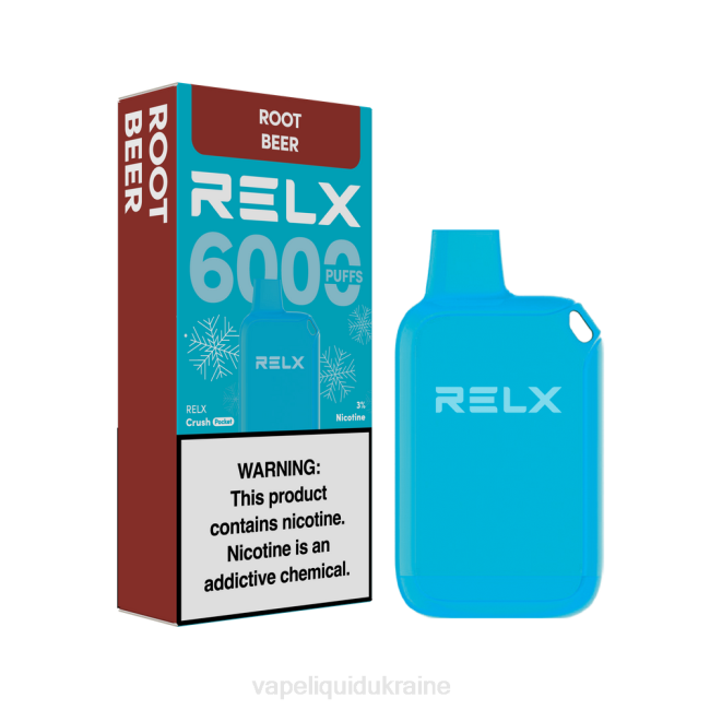 Pod System Vape - RELX Crush Pocket 6000 Icy Root Beer DX8420