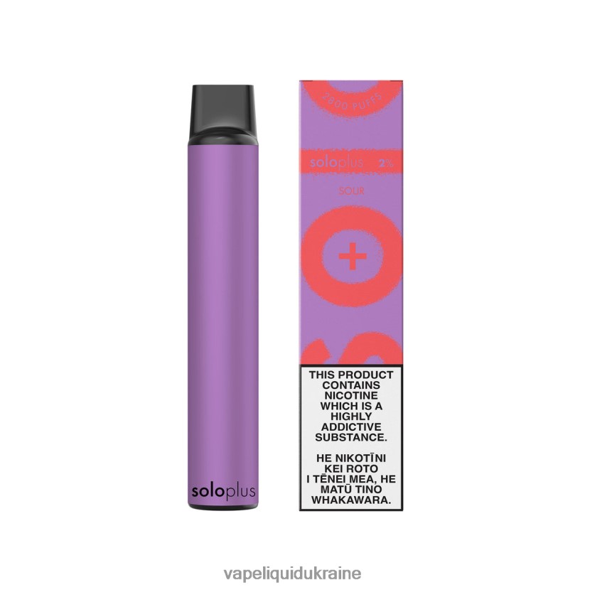 Pod System Vape - Solo Plus Disposable Vape Sour 44R8N625