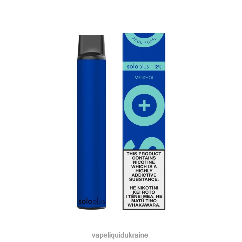 Vape Liquid Ukraine - Solo Plus Disposable Vape Menthol 44R8N632