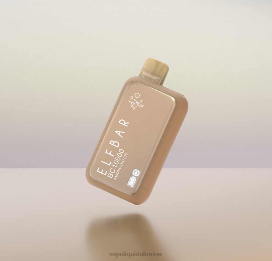 ELFBAR BC10000 Disposable Vape Dinmol EditionAmericano Ice Pod System VAPE