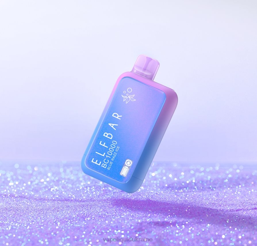 ELFBAR BC10000 Disposable Vape Sunit EditionBlue Razz Ice VAPE Ukraine