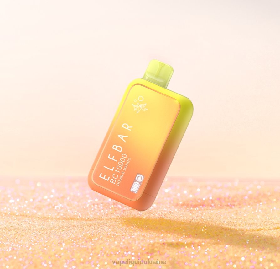 ELFBAR BC10000 Disposable Vape Sunit EditionDouble Mango VAPE Liquid Ukraine