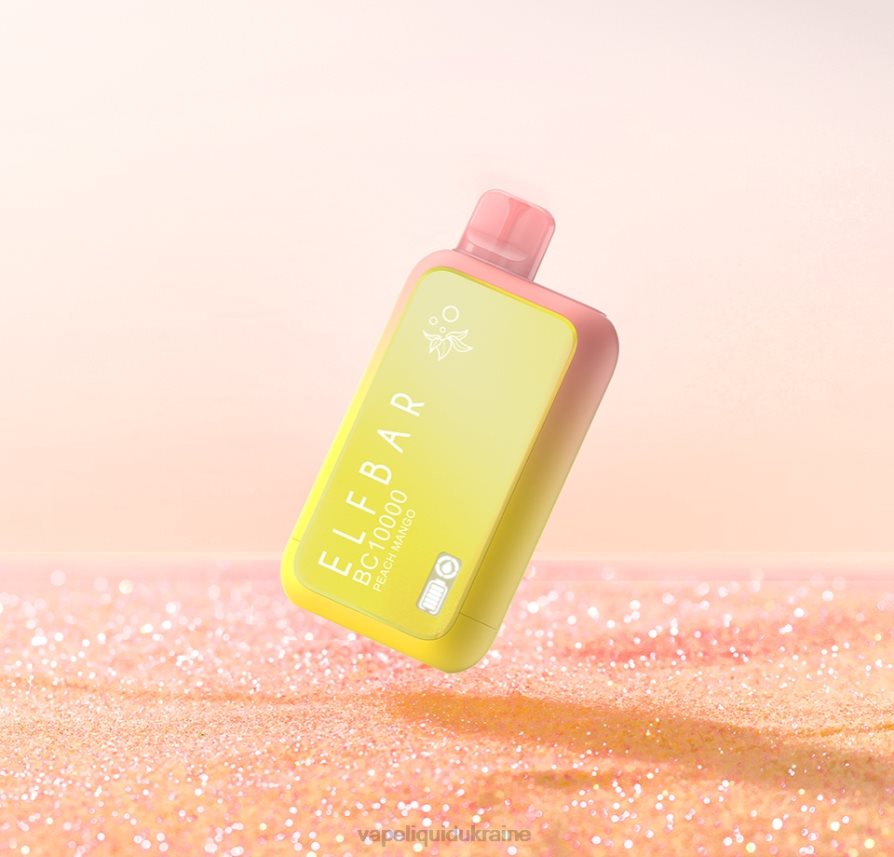 ELFBAR BC10000 Disposable Vape Sunit EditionPeach Mango VAPE Shop Київ