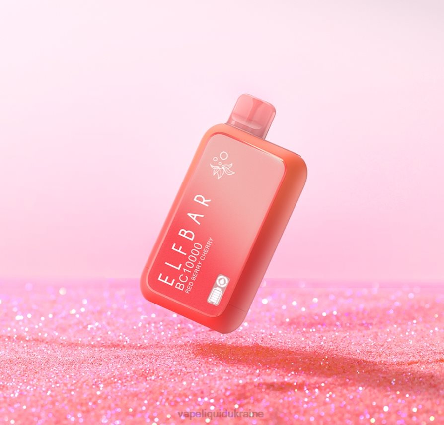 ELFBAR BC10000 Disposable Vape Sunit EditionRed Berry Cherry VAPE Pod System