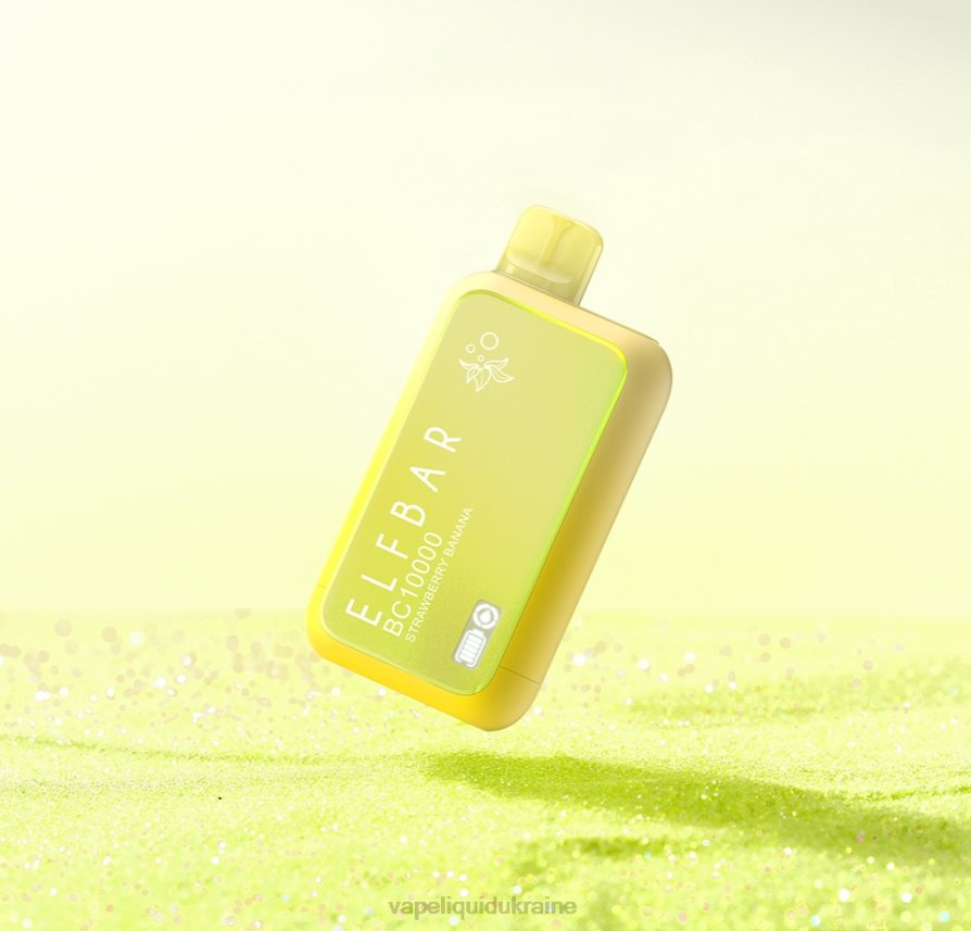 ELFBAR BC10000 Disposable Vape Sunit EditionStrawberry Banana VAPE Pod System