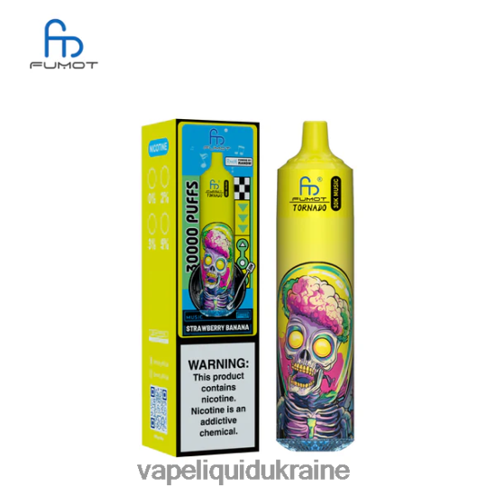 Pod System Vape - Fumot Tornado 30K Music Strawberry Banana 482N2025