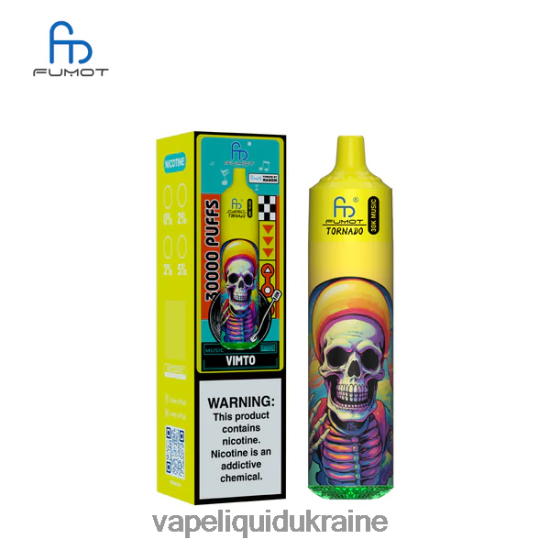 Pod System Vape - Fumot Tornado 30K Music Vimto 482N2030