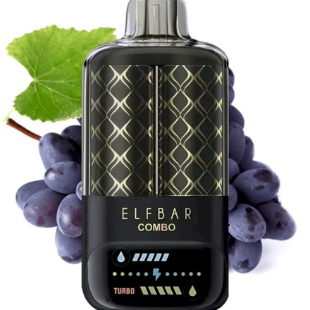 Vape Liquid Ukraine - Elf Bar Combo 25000 Grape & Mary Drink ZTRF667