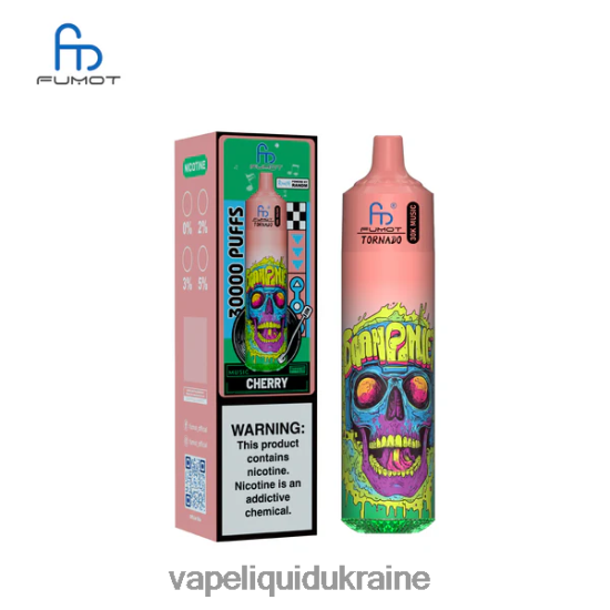 Vape Liquid Ukraine - Fumot Tornado 30K Music Cherry 482N207