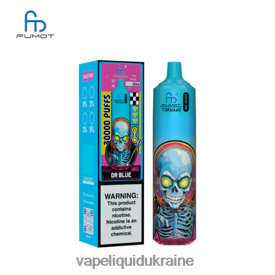 Vape Liquid Ukraine - Fumot Tornado 30K Music Dr Blue 482N2012