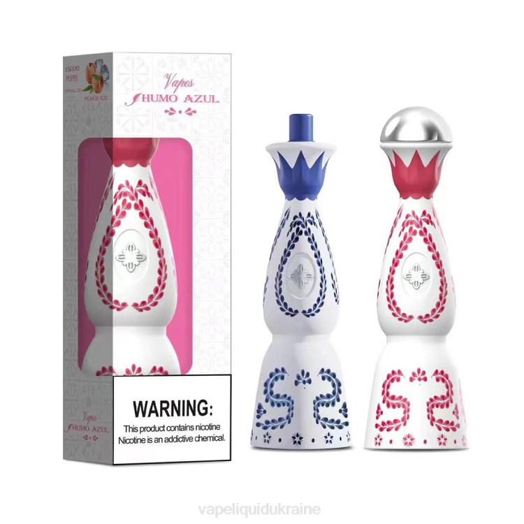Vape Liquid Ukraine - Humo Azul 15000 puffs 2% Disposable F2VB112