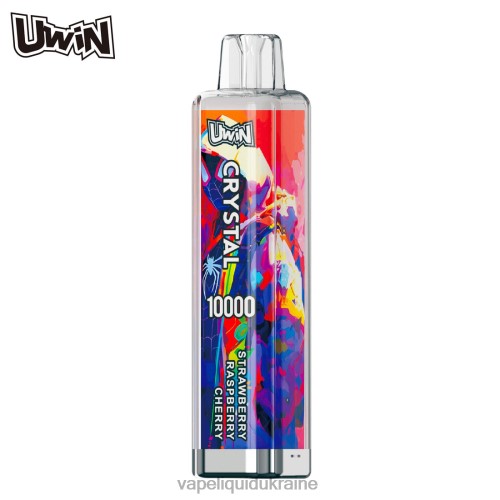 Vape Liquid Ukraine - UWIN CRYSTAL 10000 DISPOSABLE VAPE HZDR0372 Strawberry Raspberry Cherry