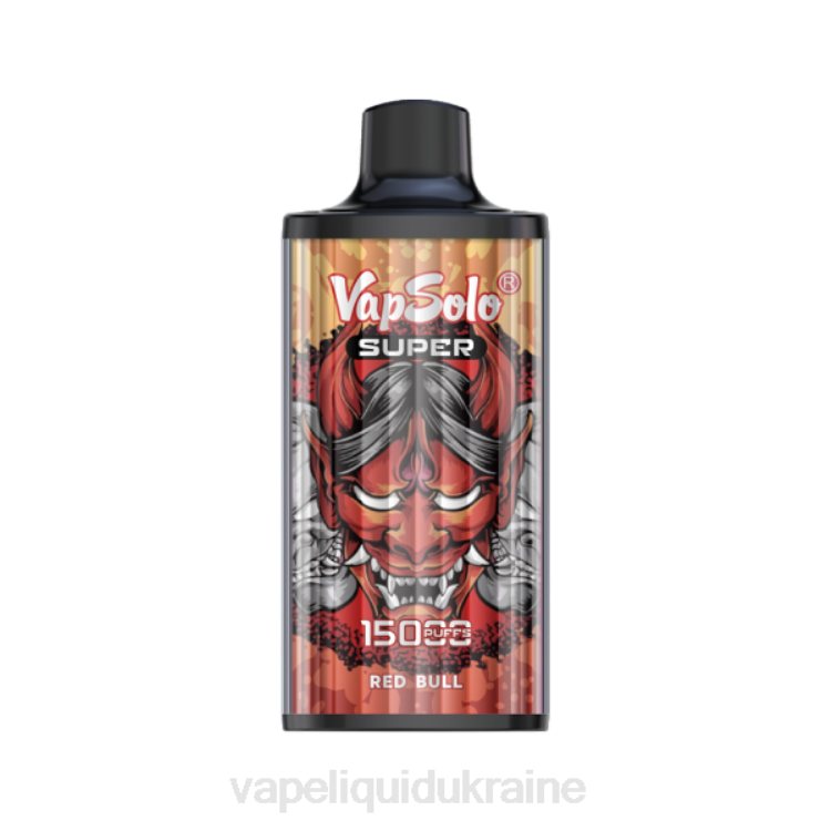 Vape Liquid Ukraine - Vapsolo SUPER Disposable Vape Red Bull F2VB132