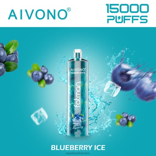 Vape Pod System - Aivono FATMAN 15000 HZDR014 Blueberry Ice
