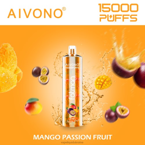 Vape Pod System - Aivono FATMAN 15000 HZDR019 Mango Passion Fruit