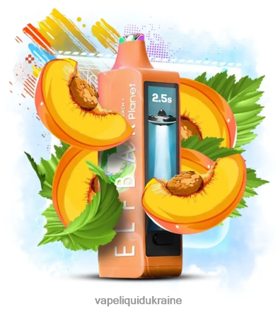 Vape Pod System - Elf Bar Planet 25000 Peach ZTRF6624