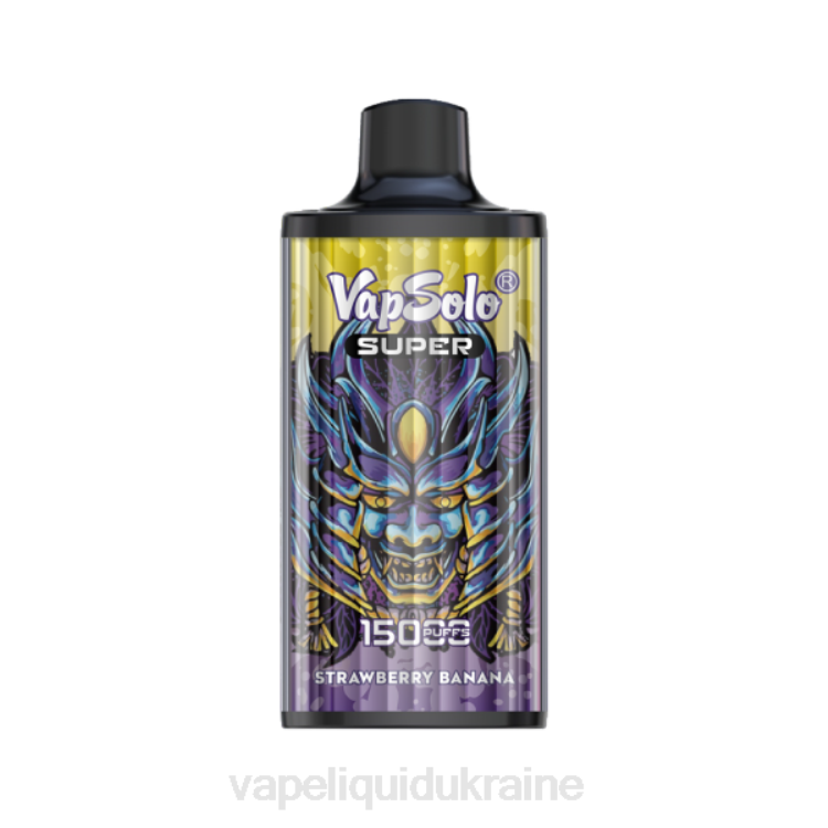 Vape Pod System - Vapsolo SUPER Disposable Vape Strawberry Banana F2VB134