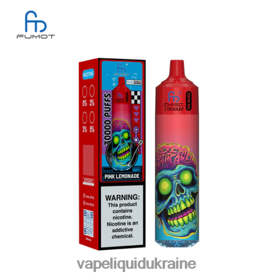 Vape Shop Київ - Fumot Tornado 30K Music Pink Lemonade 482N2023