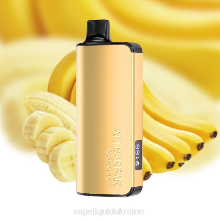 Vape Ukraine - Alibarbar Ingot 20000 Disposable Vape Banana Buzz F2VB46