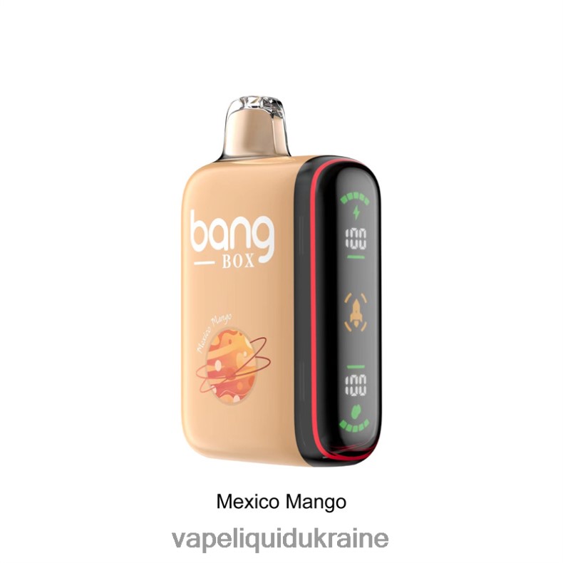 Vape Ukraine - Bang Box 9000-18000 Puffs Intelligent Power Display Mexican Mango 624T6B31