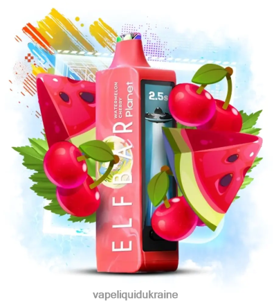 Vape Ukraine - Elf Bar Planet 25000 Watermelon cherry ZTRF6621