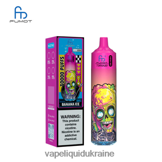 Vape Ukraine - Fumot Tornado 30K Music Banana Ice 482N201