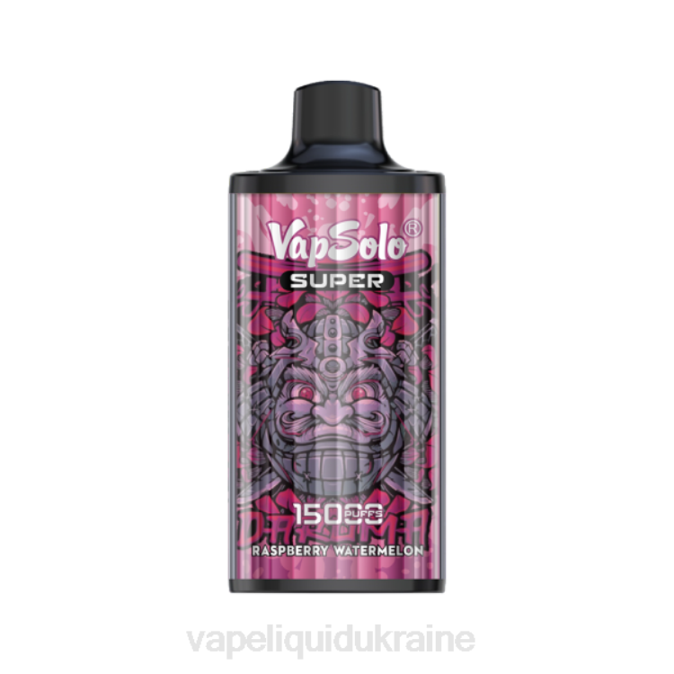 Vape Ukraine - Vapsolo SUPER Disposable Vape Raspberry Watermelon F2VB131