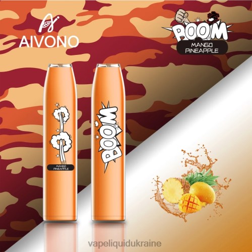 Pod System Vape - Aivono AIM BOOM 600 HZDR0360 Mango Pineapple