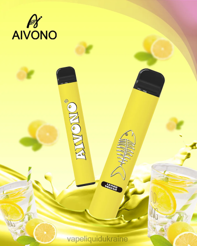 Vape Liquid Ukraine - Aivono AIM FISHBONE 600 HZDR0287 Lemon Squas