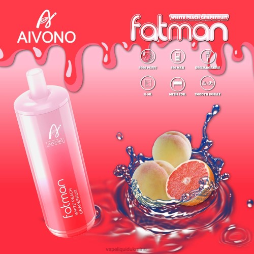 Pod System Vape - Aivono FATMAN 6800 HZDR025 Grapefruit