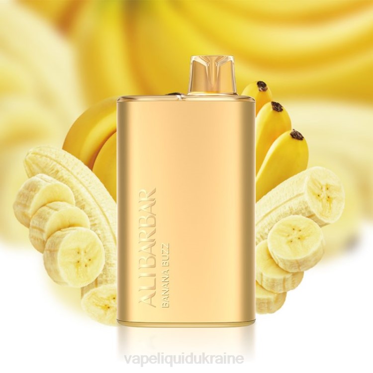 Vape Liquid Ukraine - Alibarbar Rich 8000 Disposable Vape Banana Buzz F2VB2