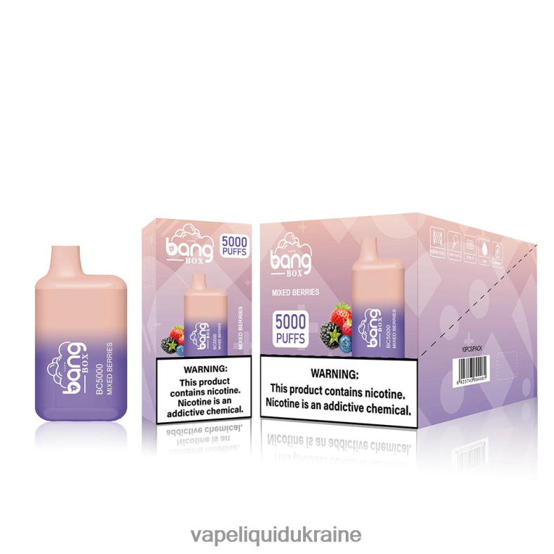 Vape Liquid Ukraine - Bang Box BC5000 Disposable 624T6B87