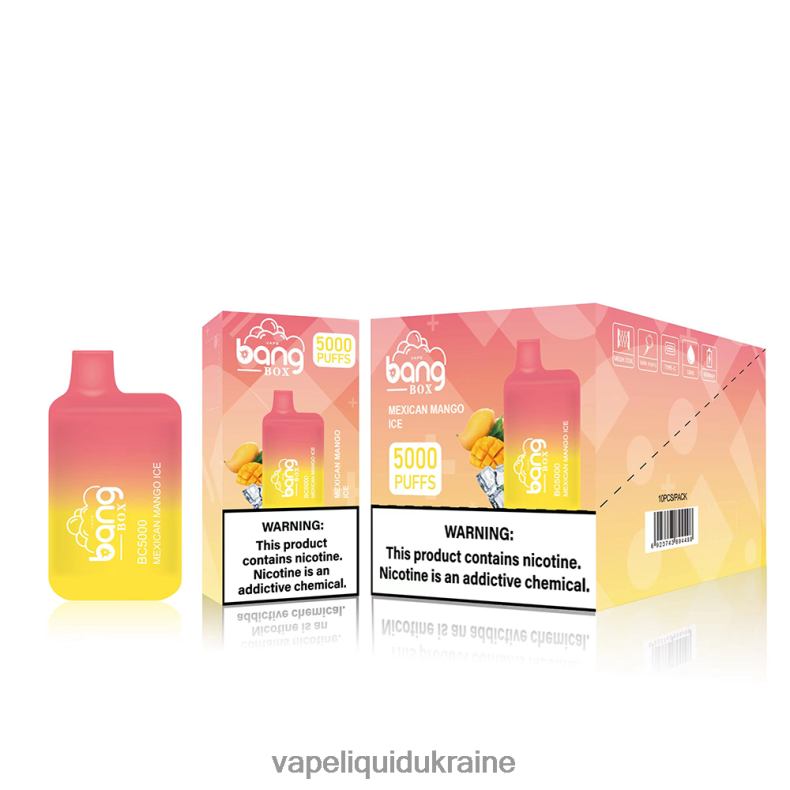 Vape Liquid Ukraine - Bang Box BC5000 Disposable 624T6B87