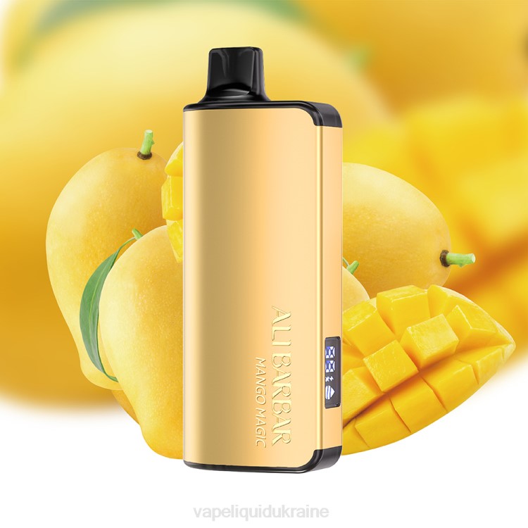 Vape Pod System - Alibarbar Ingot 9000 Disposable Vape Mango Magic F2VB29
