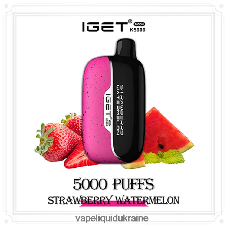 Vape Pod System - IGET Moon K5000 JHZL0V9 Strawberry Watermelon