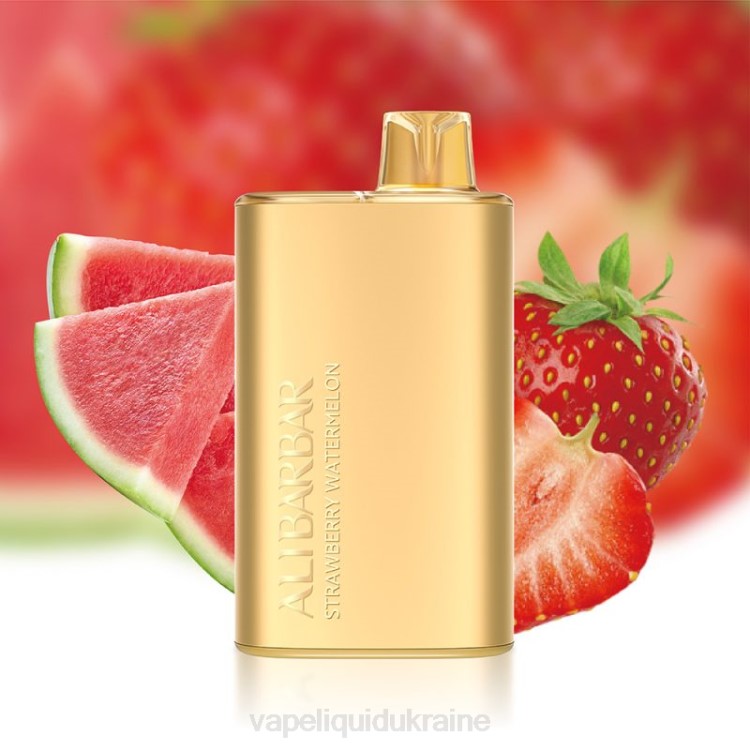 Vape Shop Київ - Alibarbar Rich 8000 Disposable Vape Strawberry Watermelon F2VB13