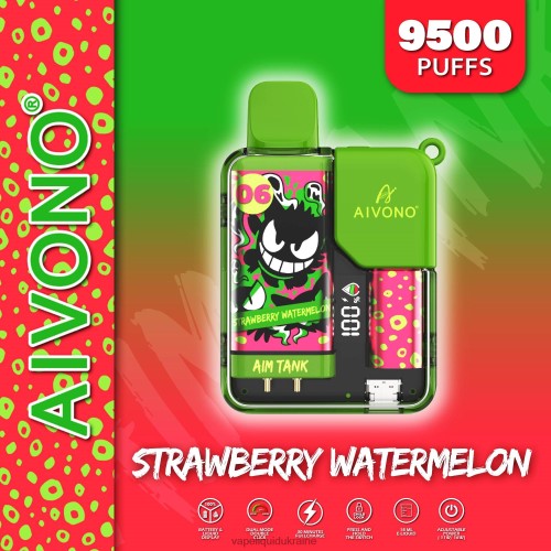 Vape Ukraine - Aivono AIM TANK 9500 HZDR046 Strawberry Watermelon