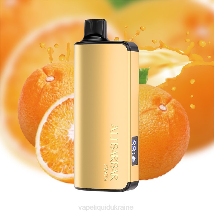 Vape Ukraine - Alibarbar Ingot 9000 Disposable Vape California Sunset F2VB16