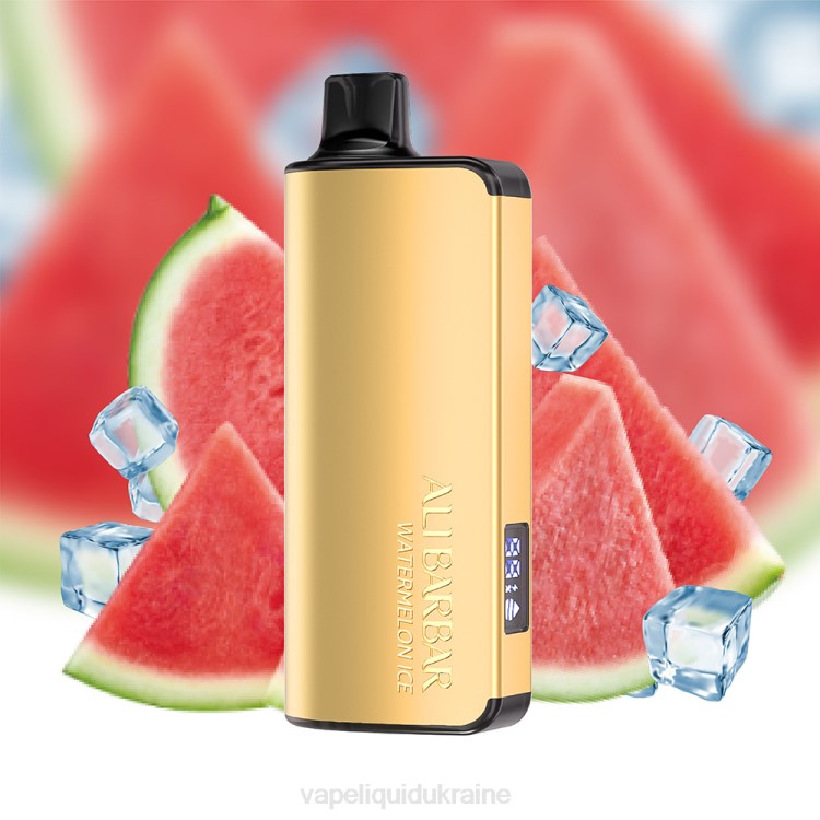 Vape Ukraine - Alibarbar Ingot 9000 Disposable Vape Watermelon Ice F2VB26
