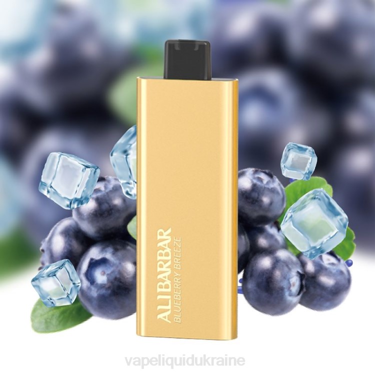 Vape Ukraine - Alibarbar Pandora 7000 Disposable Vape Blueberry Breeze F2VB51